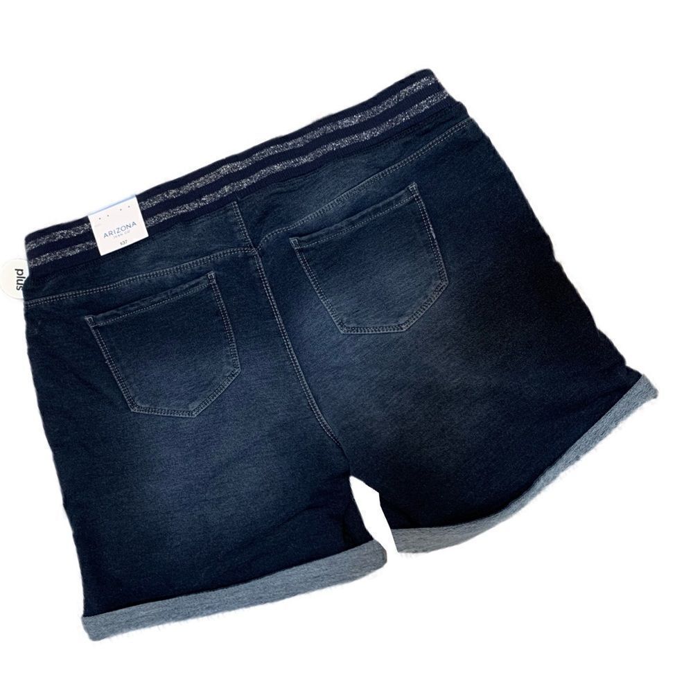NWT Arizona Jean co soft slip-on shorts size 20 1/2 - Picture 3 of 13